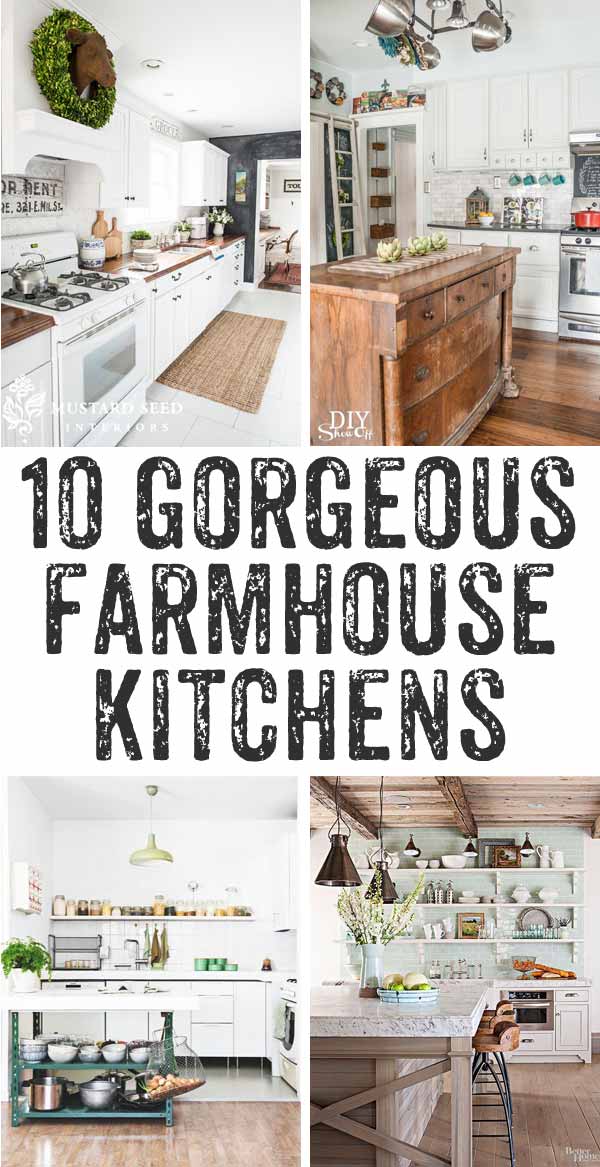 Gorgeous Modern Farmhouse Kitchens