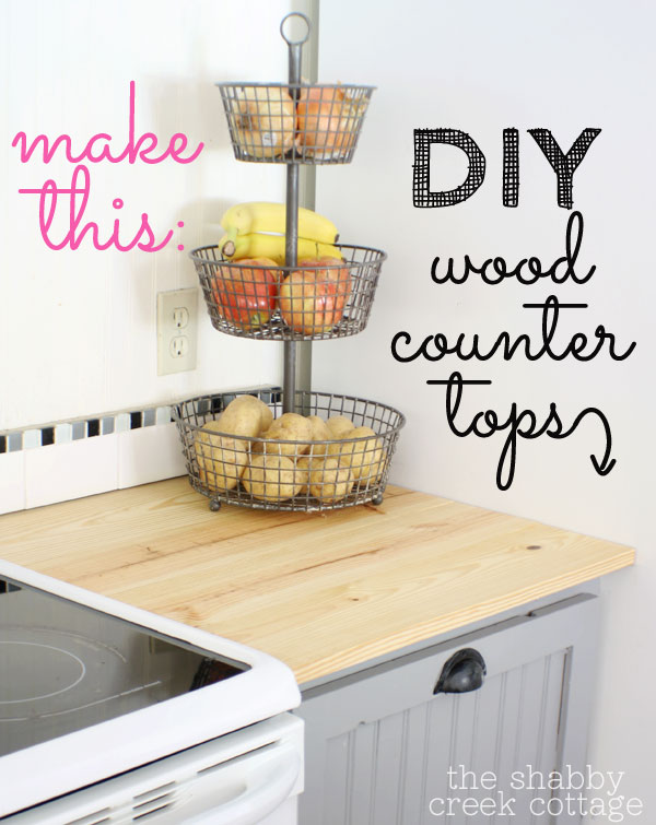 Why I Love To Add A Basket To My Kitchen Countertop - The Wood Grain Cottage