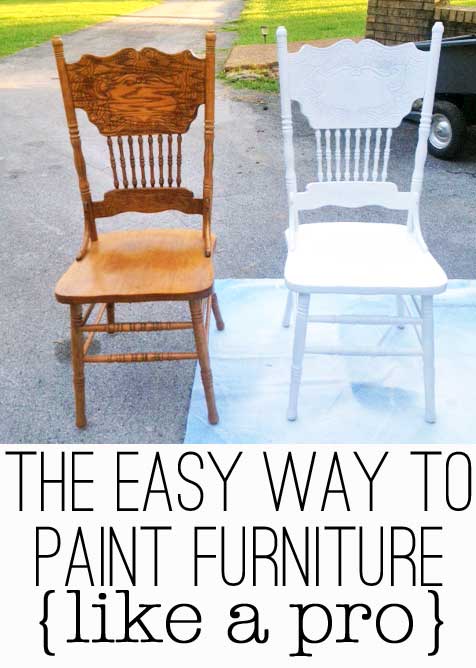 7 Easy Steps To Paint Wooden Furniture (Perfect Results Every Time!)