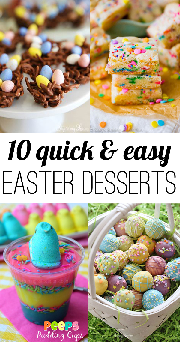10 easy Easter Desserts