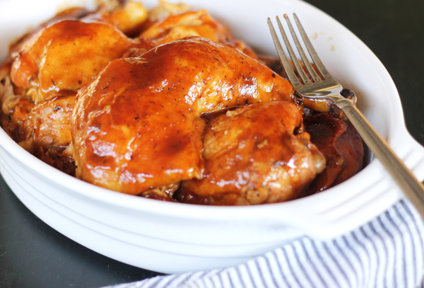 Slow Cooker Chicken Thighs
