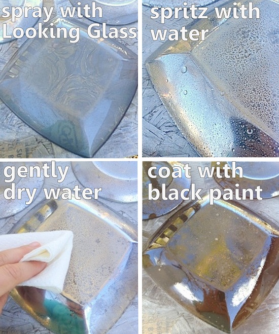 20 things that will SPARKLE with Mercury Glass Mirror Paint - Craftionary