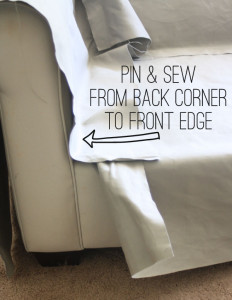 How to make slipcovers: part 6