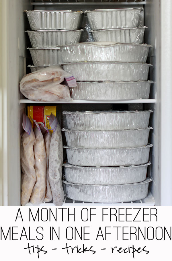 9 Weeks' Worth of Freeze-and-Go Meal Plans