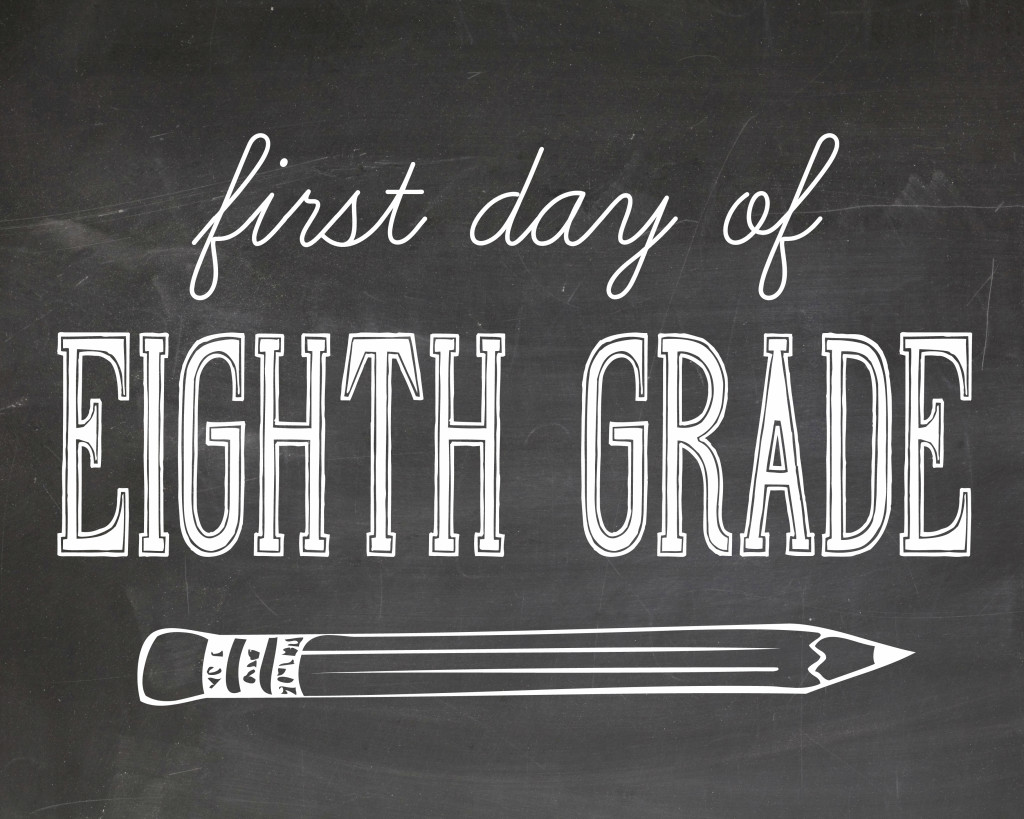First Day of School Printables for Kids Pictures | The Cottage Market