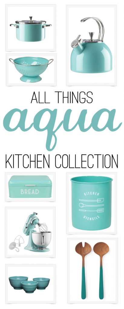 HUGE HAUL, Mint & Aqua Kitchen Accessories