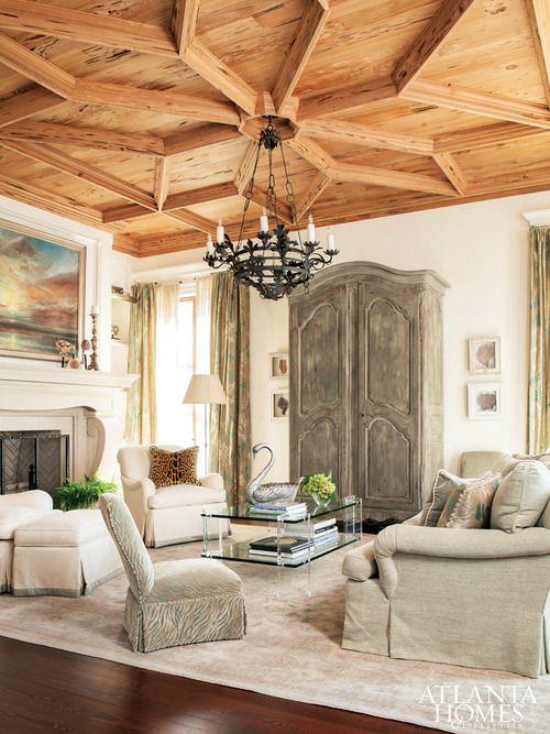 51 Beautiful And Refined Vintage Ceiling Ideas - DigsDigs