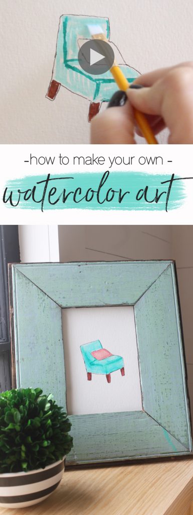 How to Create Easy Watercolor Paintings (for beginners)